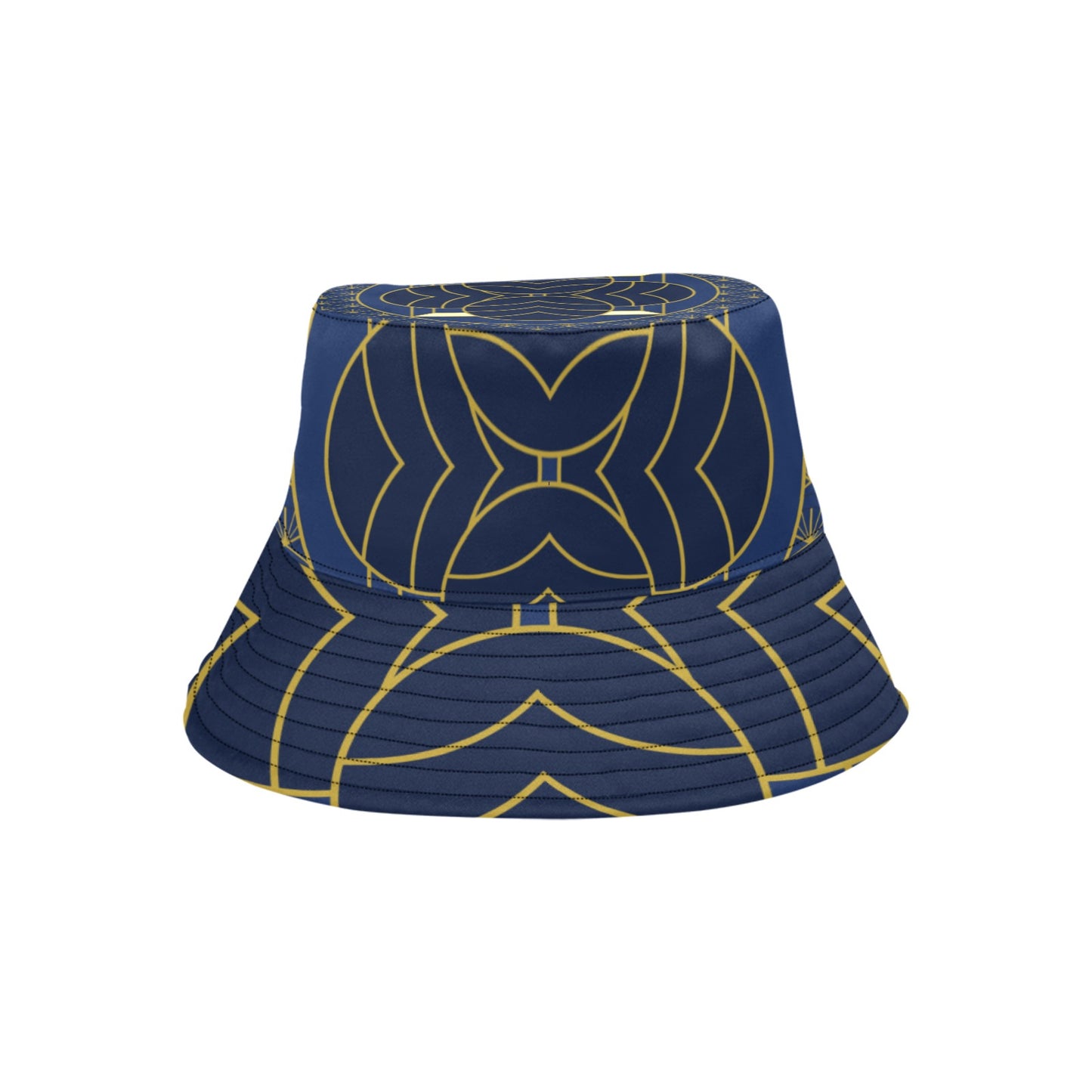 Navy Cut Unisex Bucket Hat