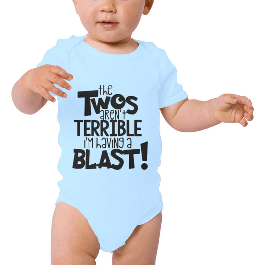 Terrible Two's Baby Onesie