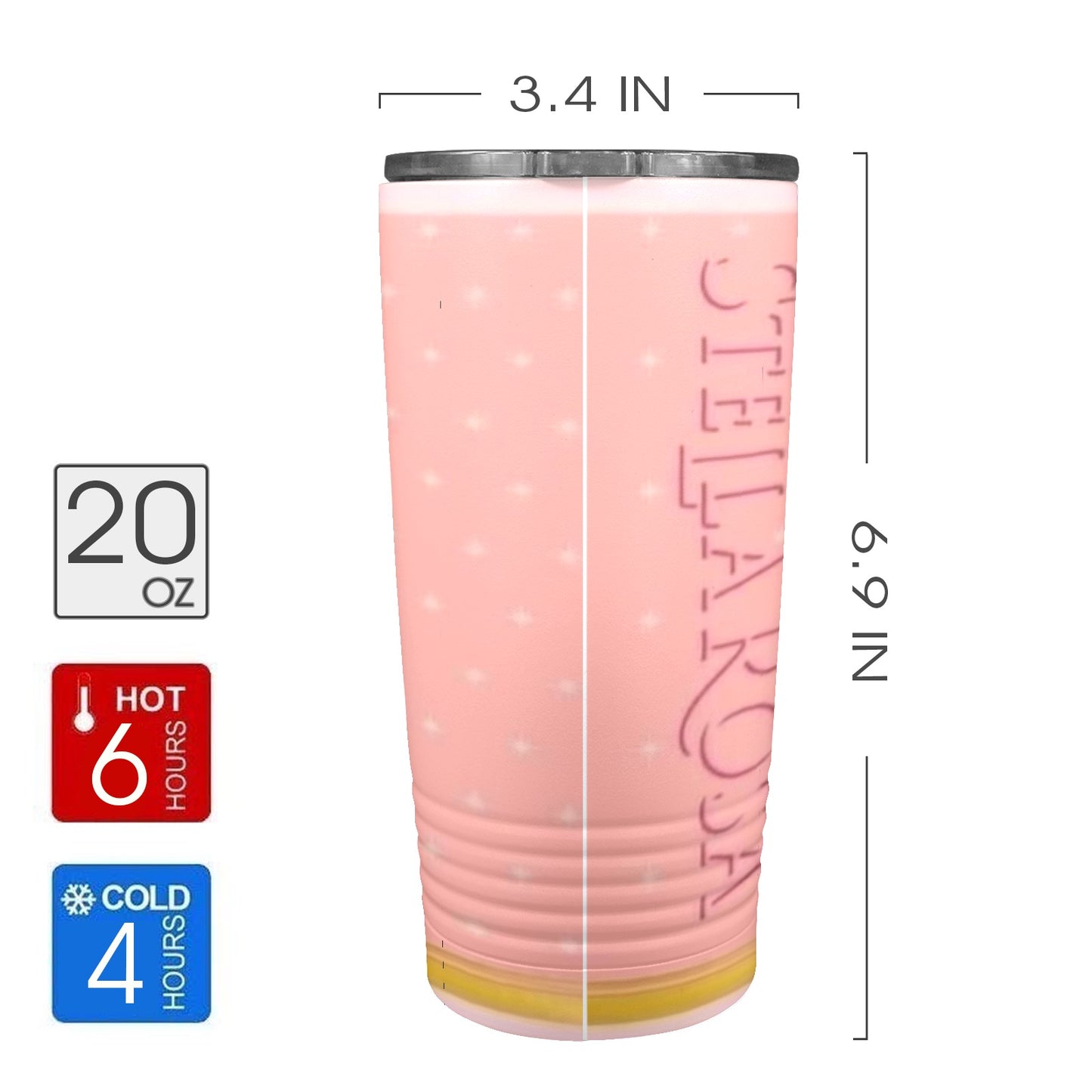 Stella Rosa 20oz Insulated Stainless Steel Mobile Tumbler