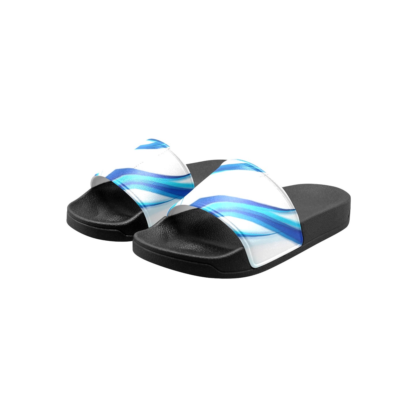 Blue Lightning Kids Slides