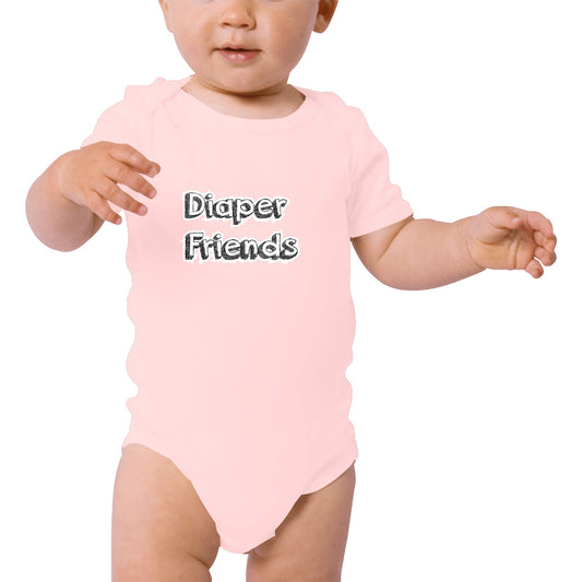 Diaper Friends Baby Onesie