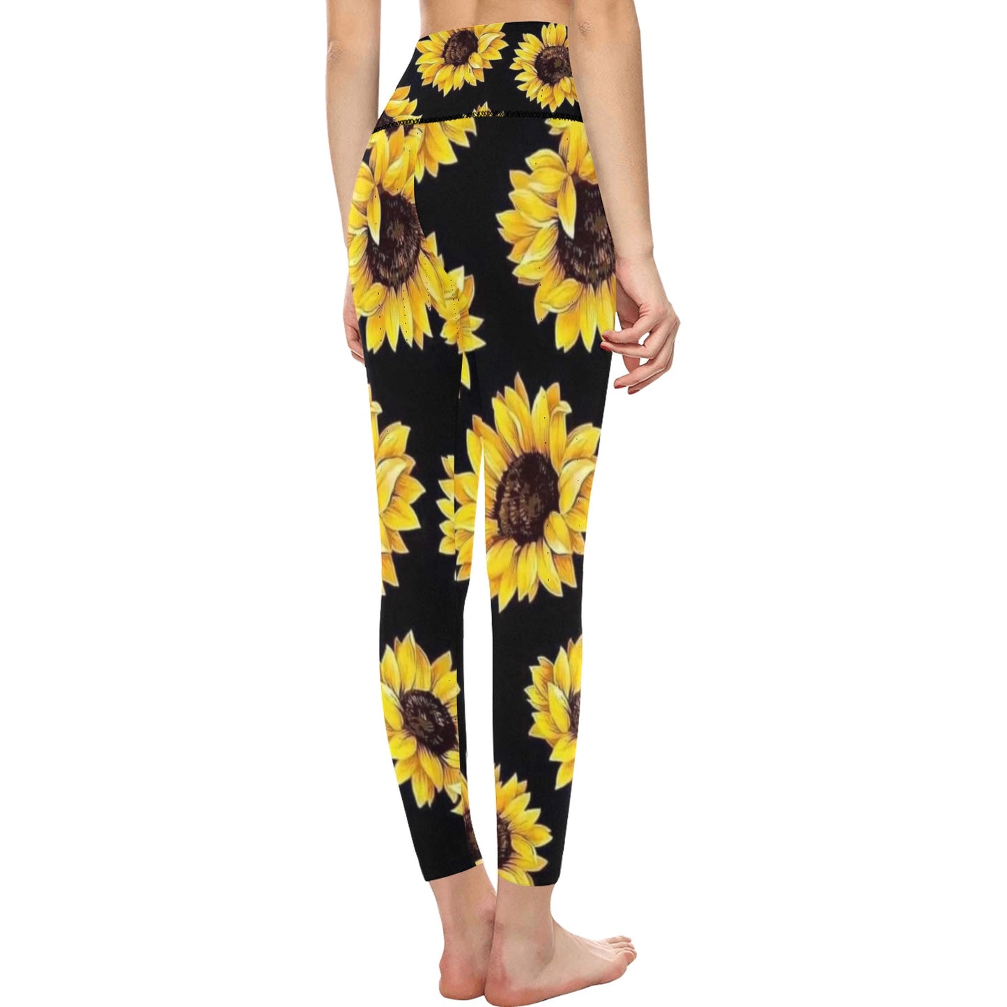 Sunflower Women's High-Waisted Leggings