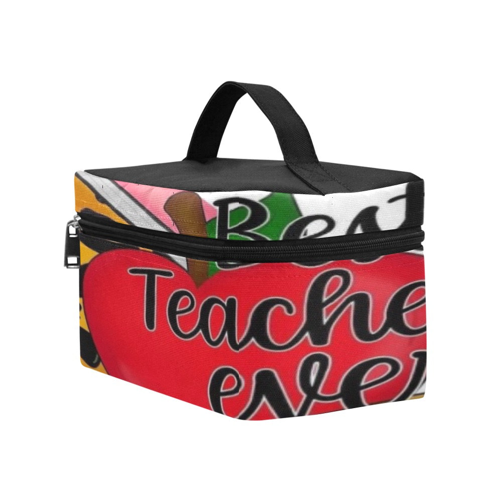 Best Teacher Ever Cosmetic/Desk Bag/Large