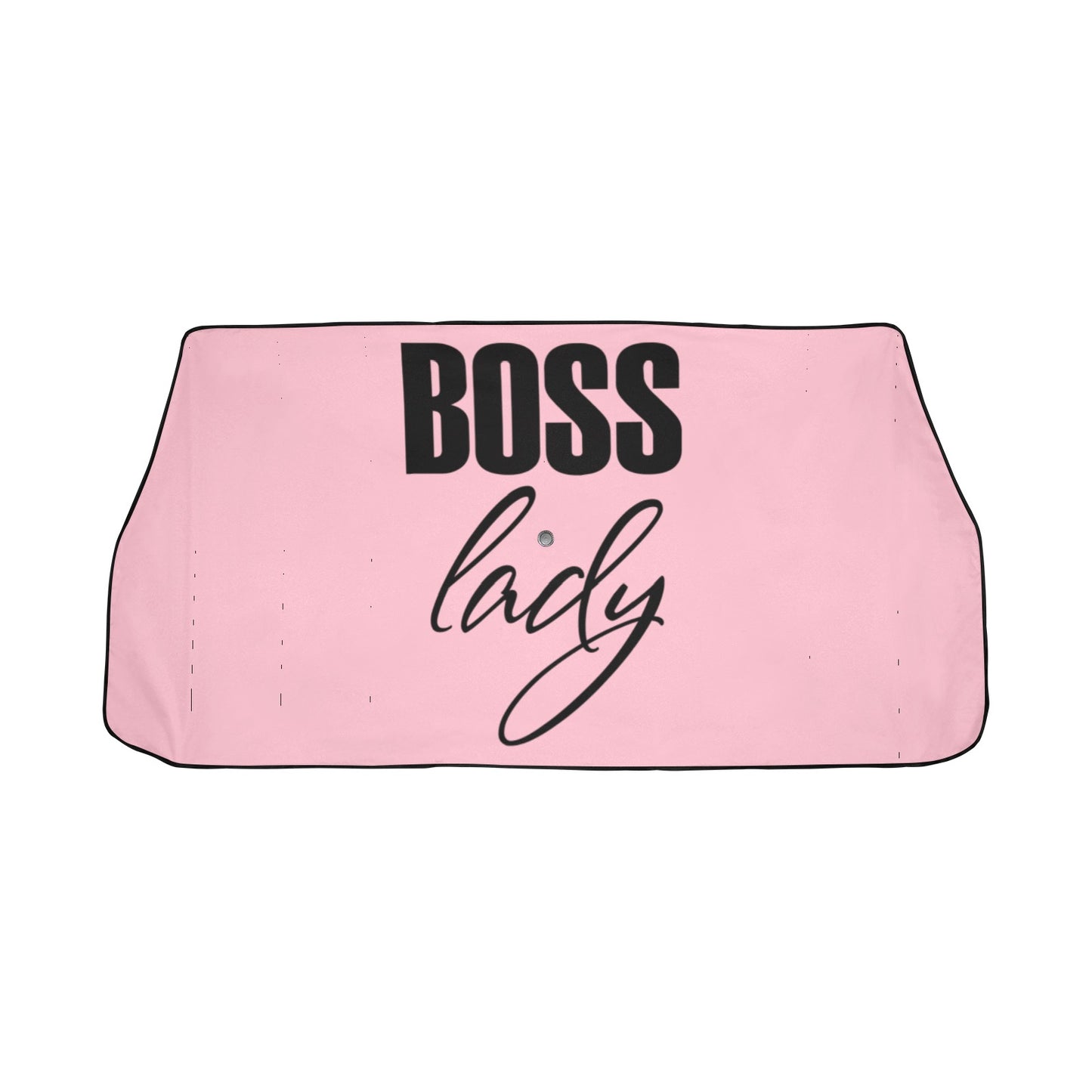 Boss Lady Car Sun Shade Umbrella 58"x29"