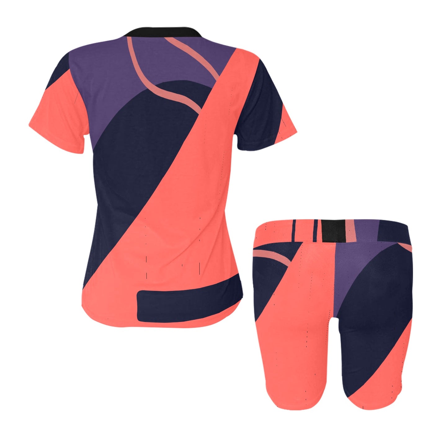 Orange You Women's Short Set