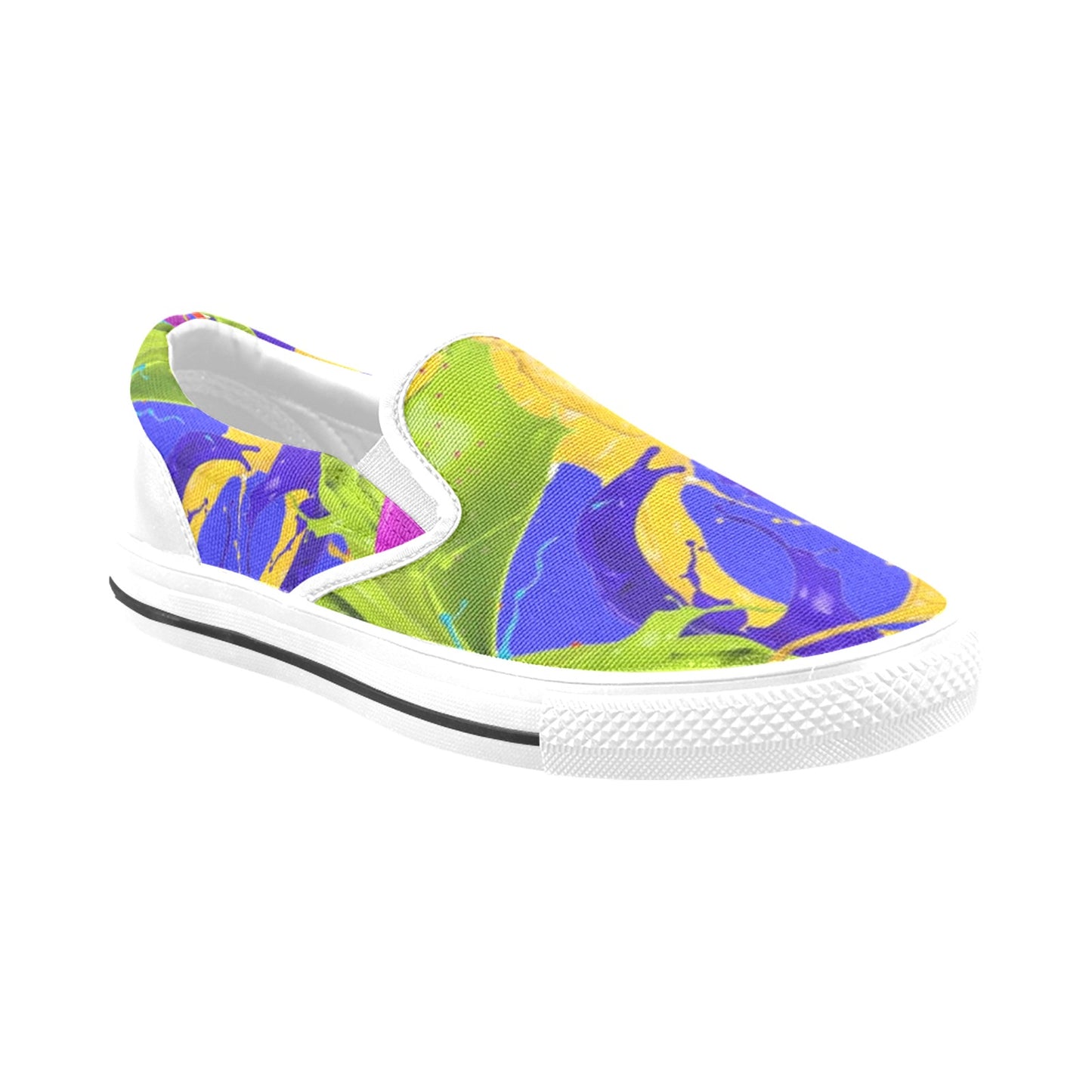 Color Mix Women's Slip-on Shoes