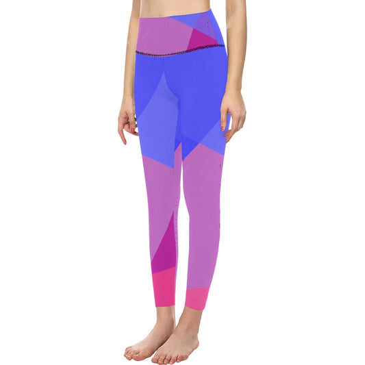 Purple-ish Women's High-Waisted Leggings