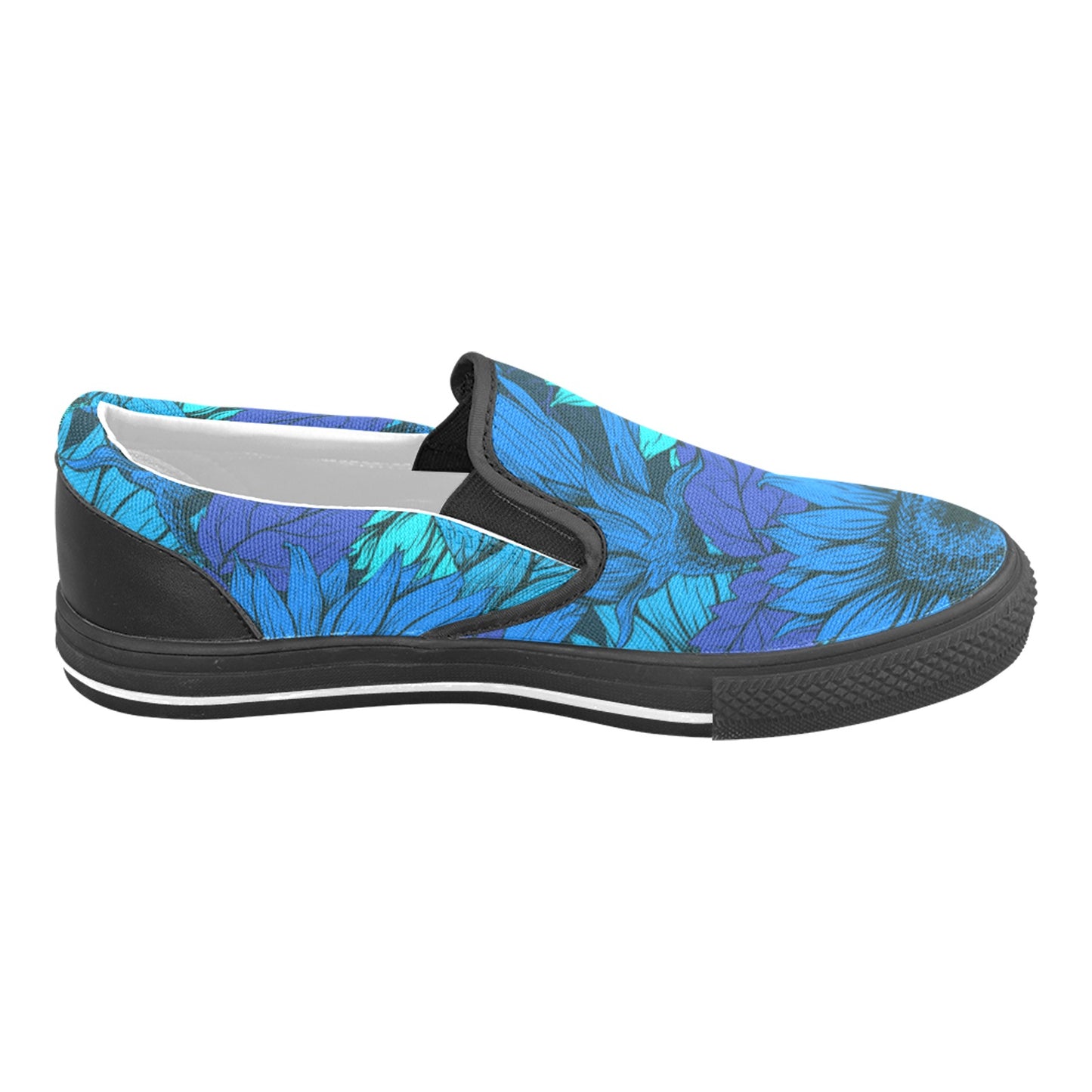 Blue Flow Men's Slip-on Shoes