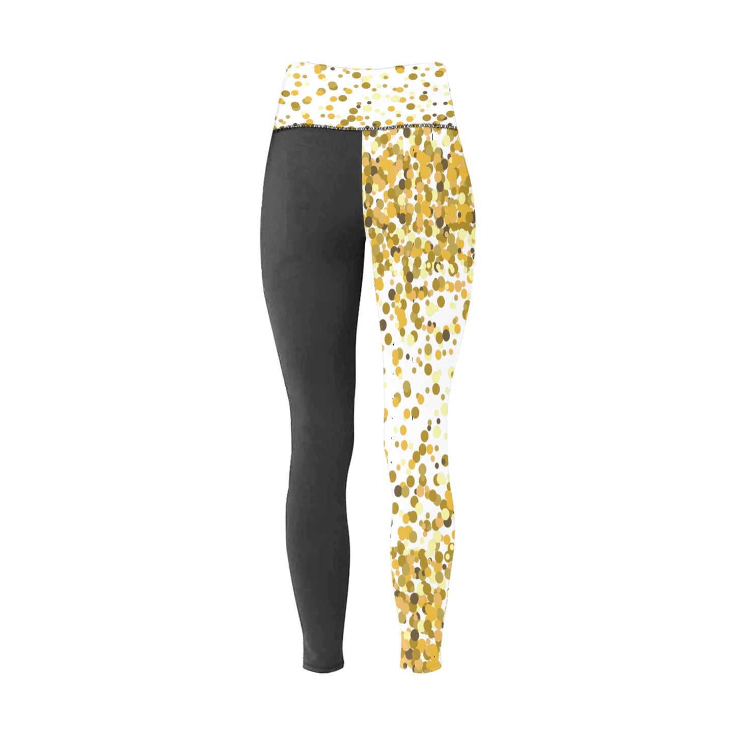 Gold Confetti Women's Leggings