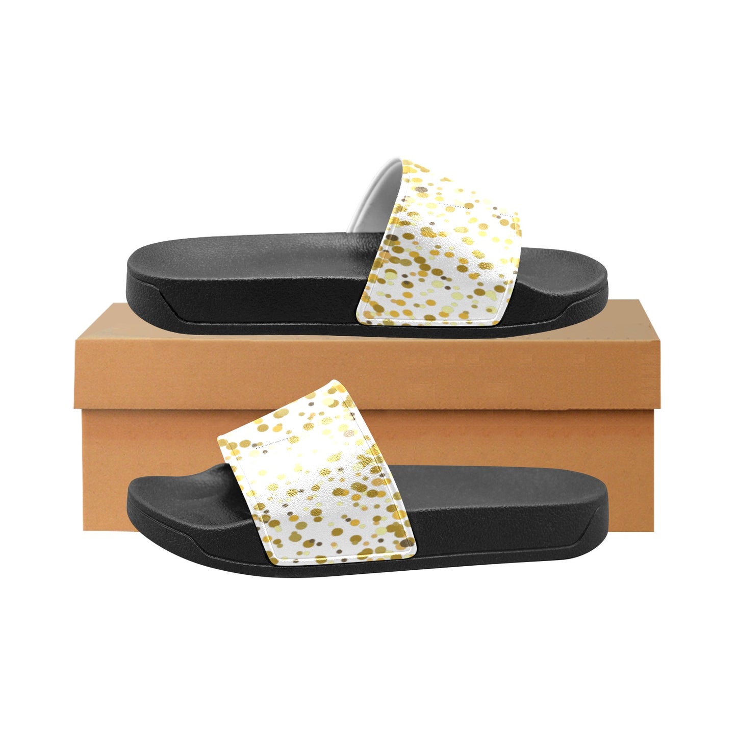 Gold Confetti Kids' Slides