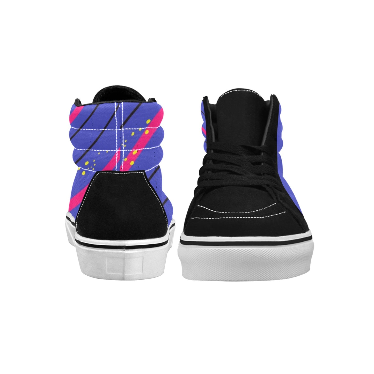 Blue Streak Women's High Top Skateboarding Shoes