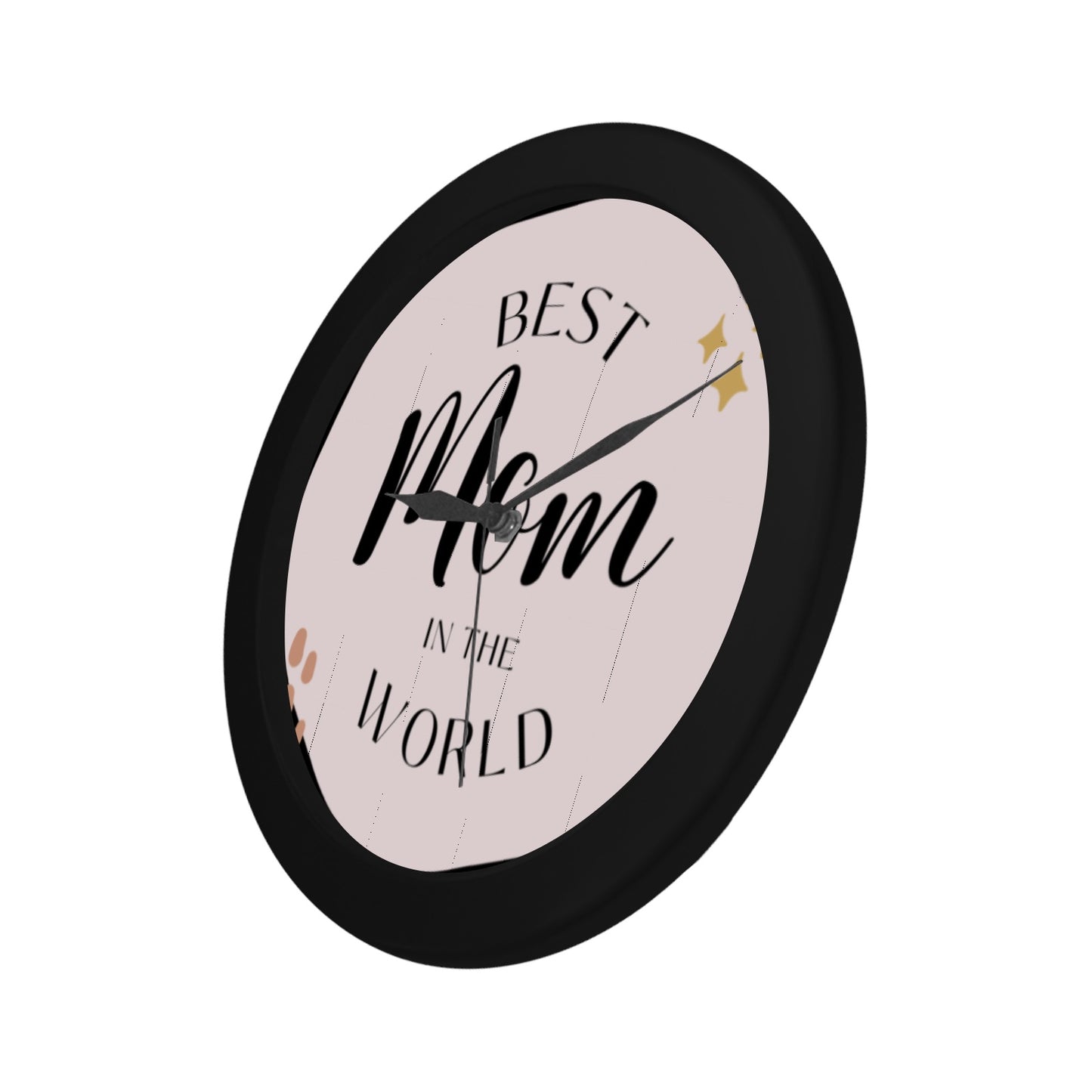 Best Mom World Circular Wall Clock