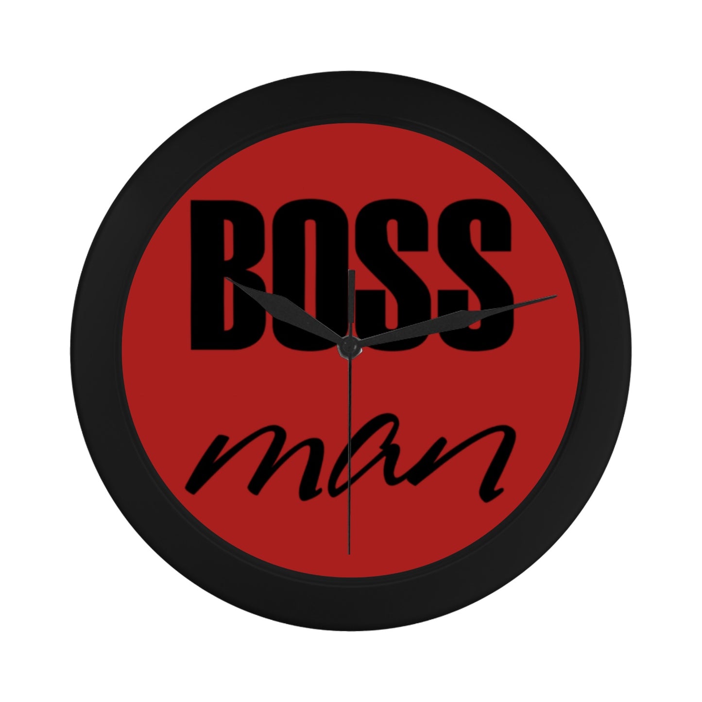 Boss Man Circular Wall clock