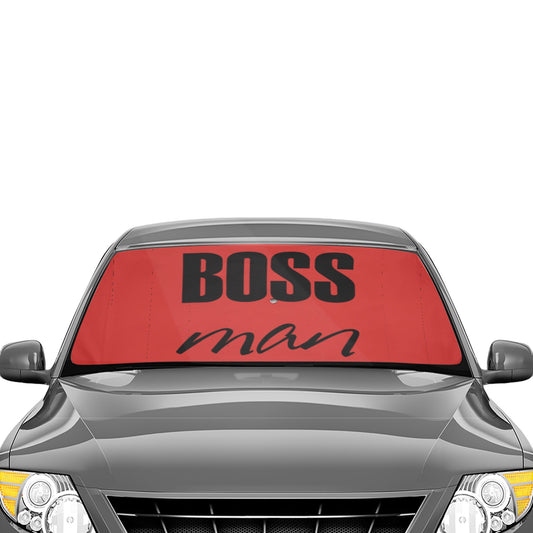 Boss Man Car Sun Shade Umbrella 58"x29"