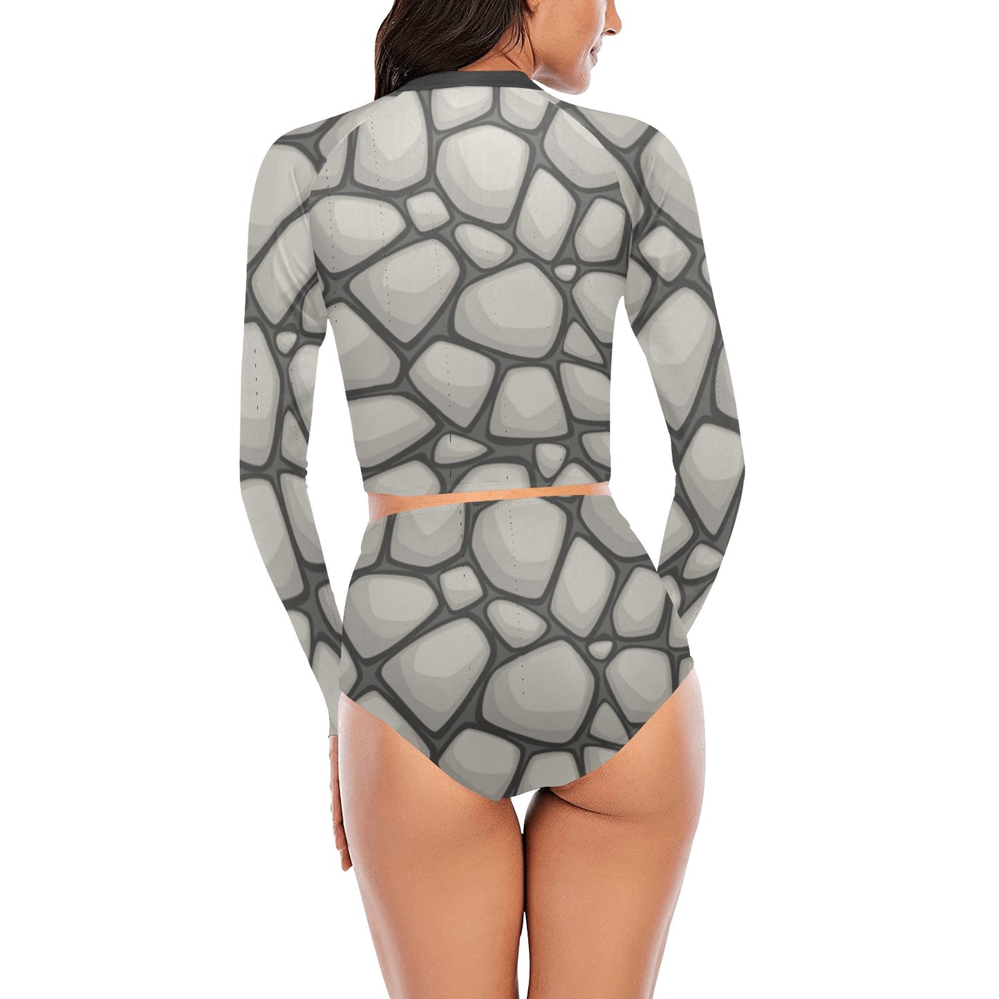 Rock Climb Long Sleeve Bikini Set