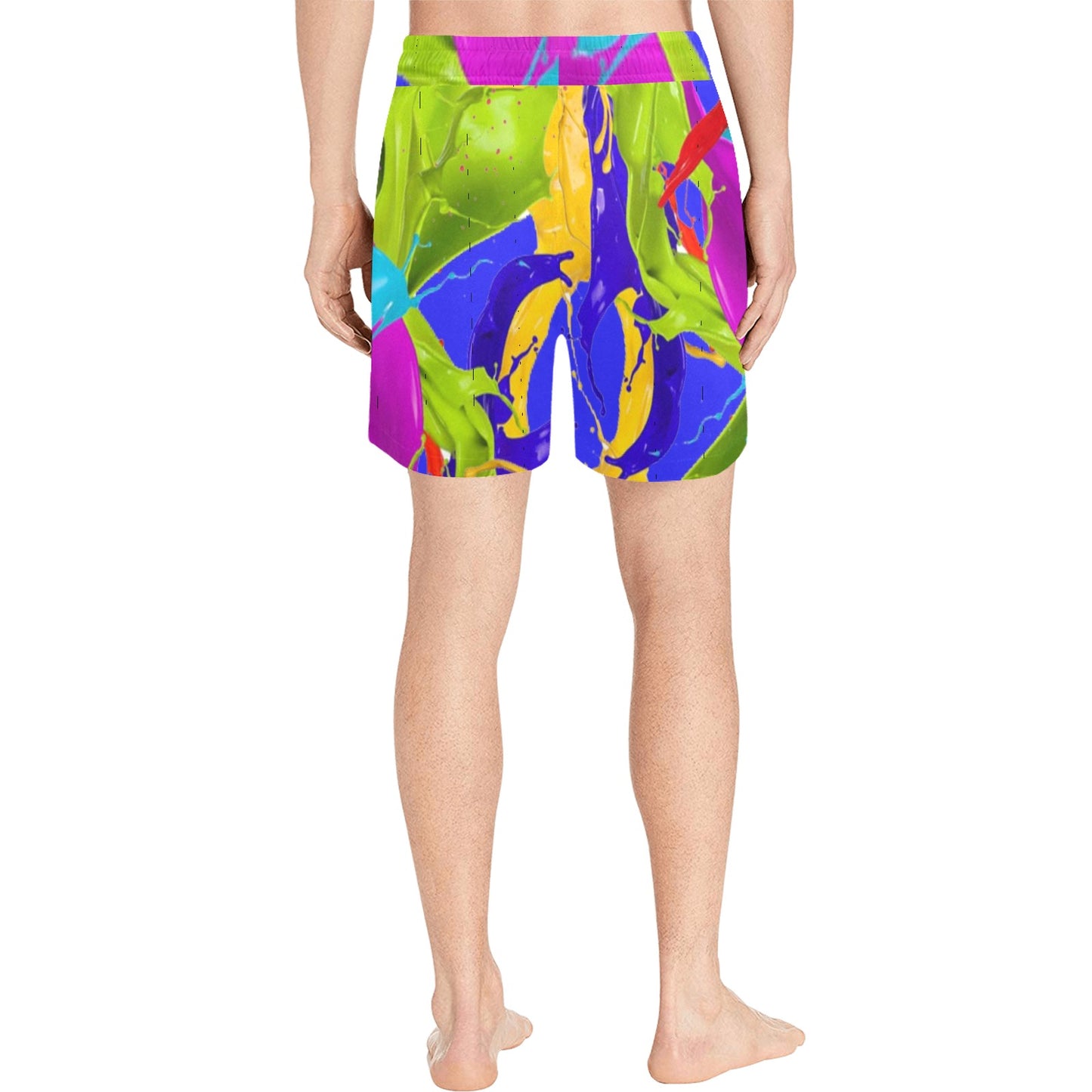 Color Mix Men's Swim Shorts