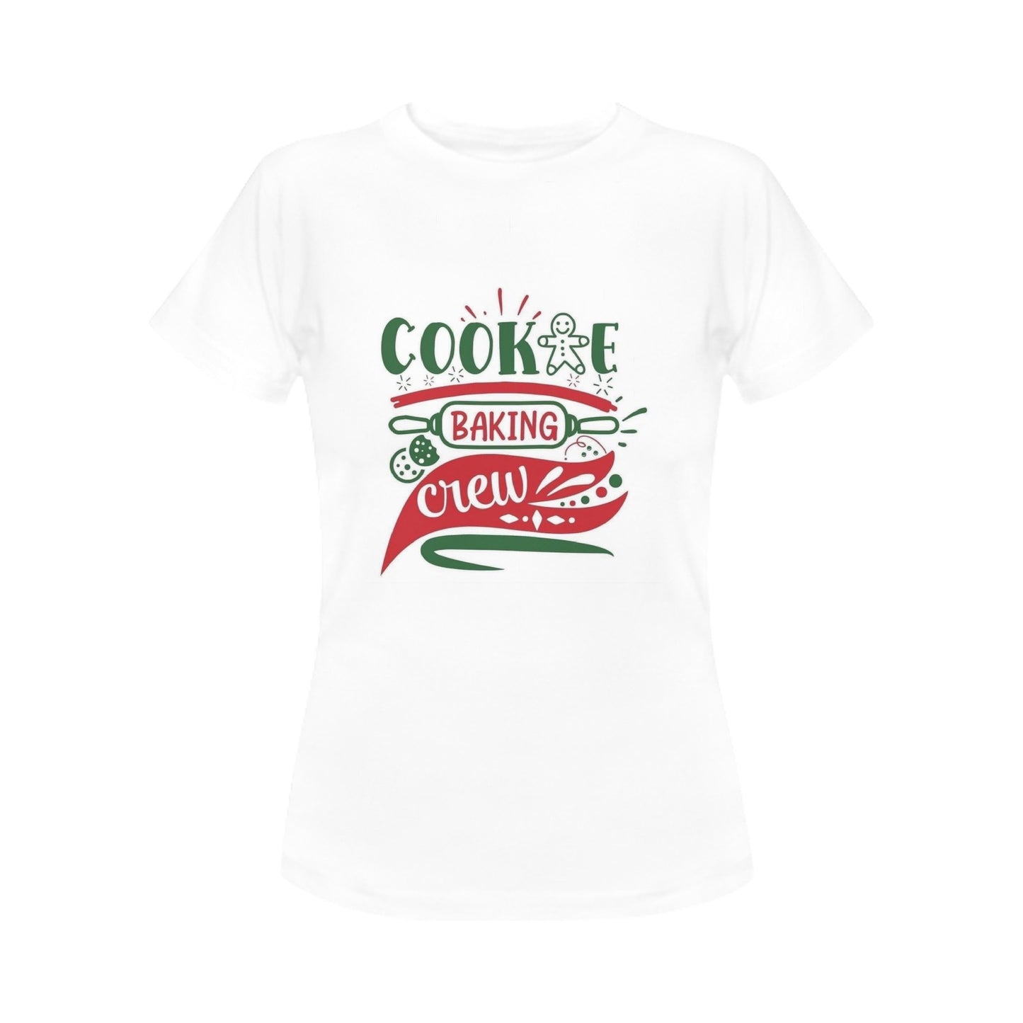 Cookie Baking Women's T-Shirt- Christmas