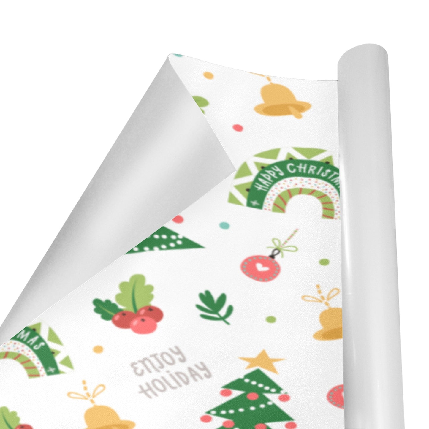 Christmas Time Gift Wrapping Paper 58"x 23" (3 Rolls)