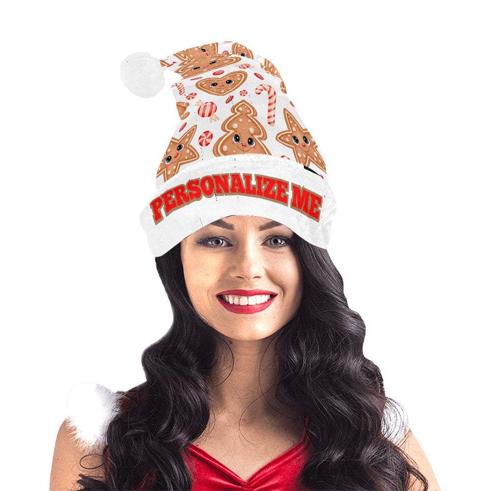 Ginger Cookie Christmas Santa Hat