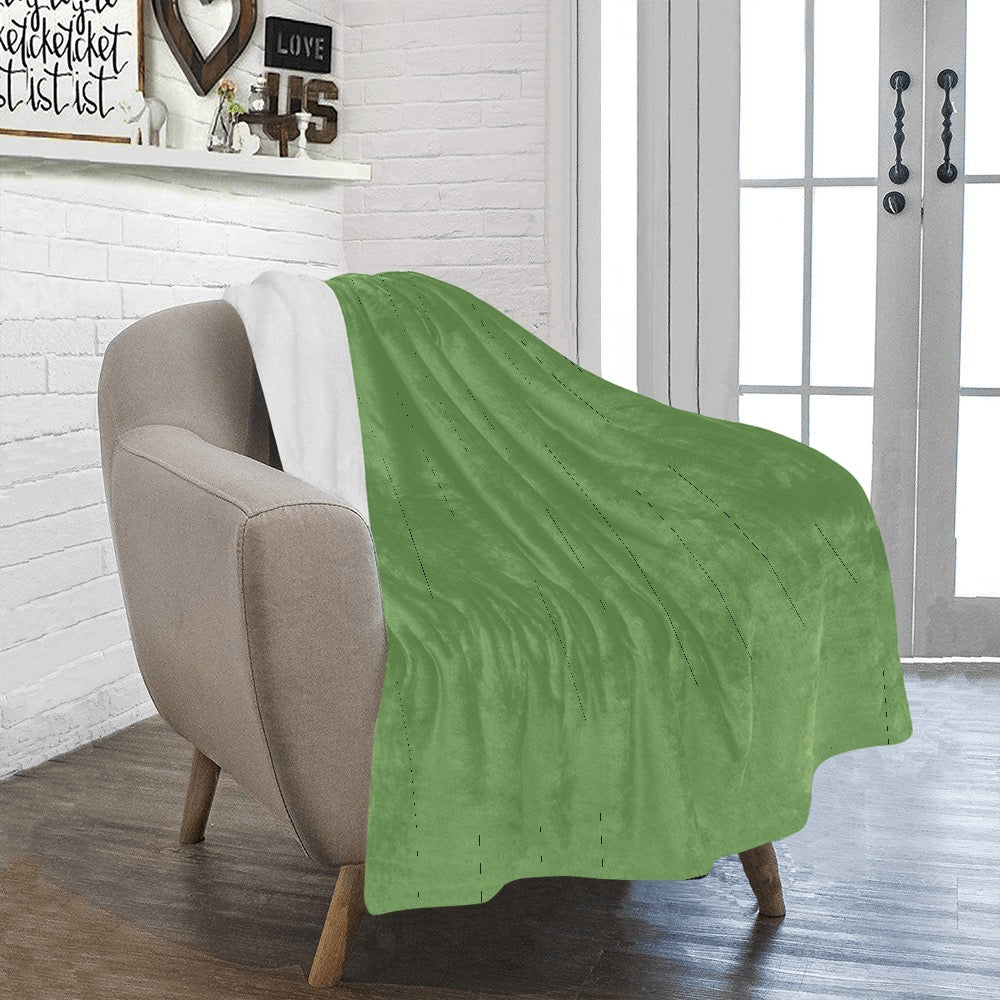 Green Ultra-Soft Micro Fleece Blanket 40"x50"