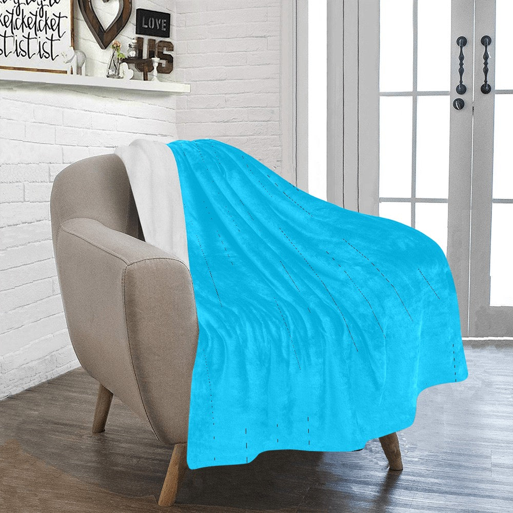 Carolina Blue Ultra-Soft Micro Fleece Blanket 40"x50"