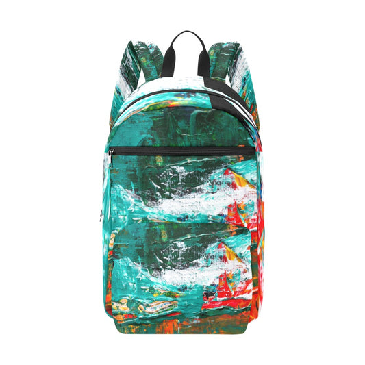 Painting Large Capacity Travel Backpack