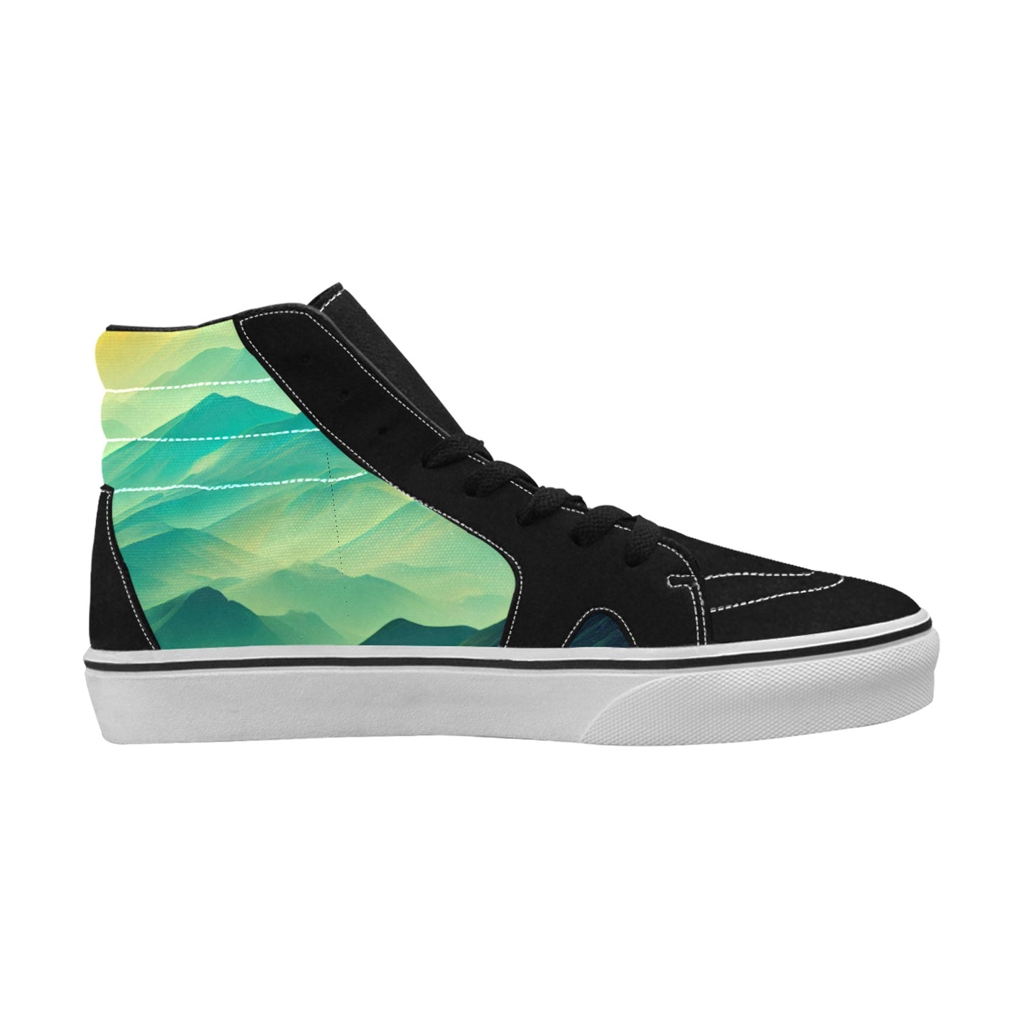 The Green Mile Men's High Top Skateboarding Shoes