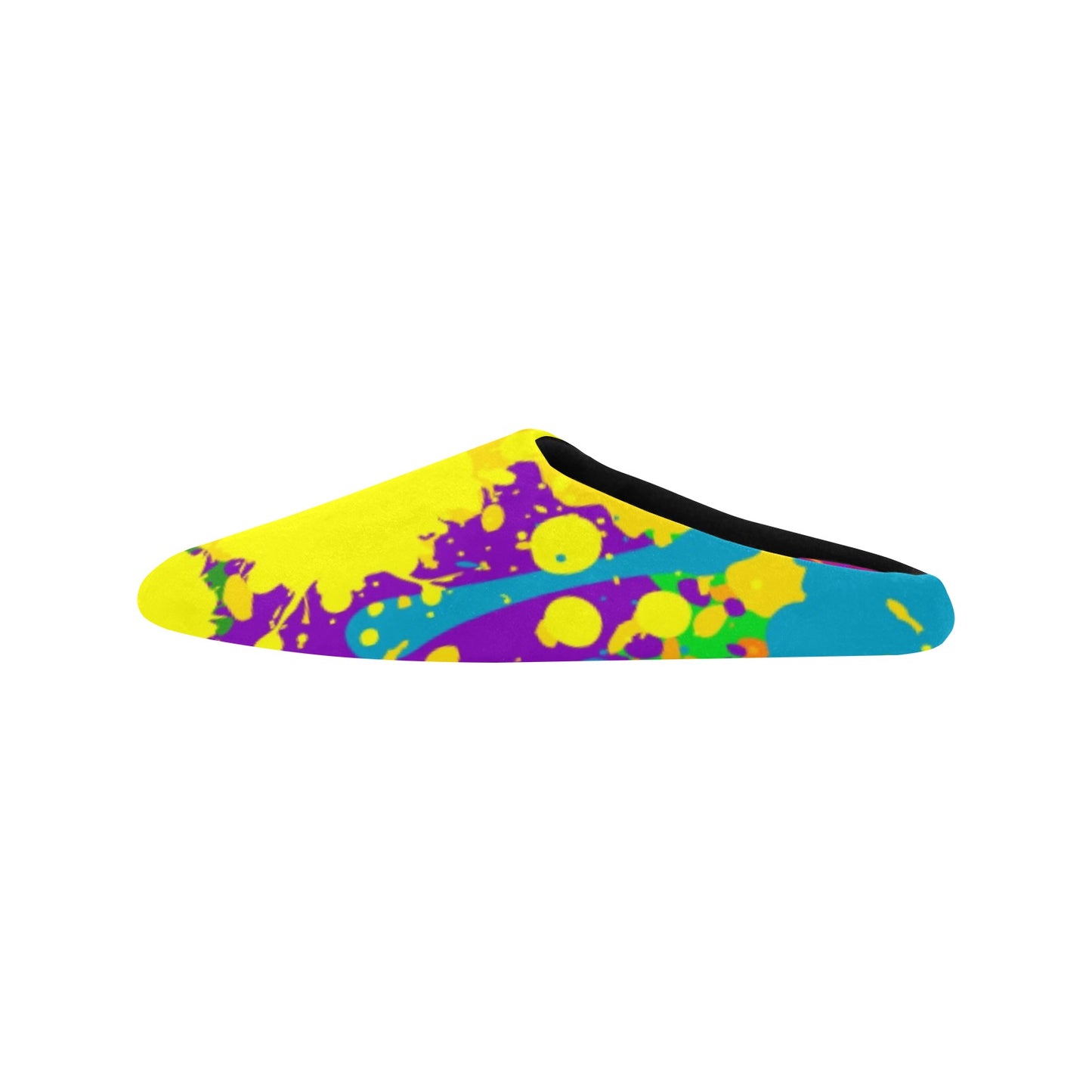 Yellow Splash Women's Non-Slip Cotton Slippers