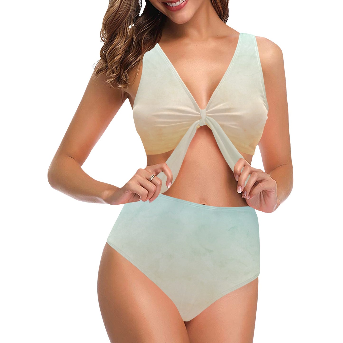 Sand-ish Bow Tie Bikini Swimsuit