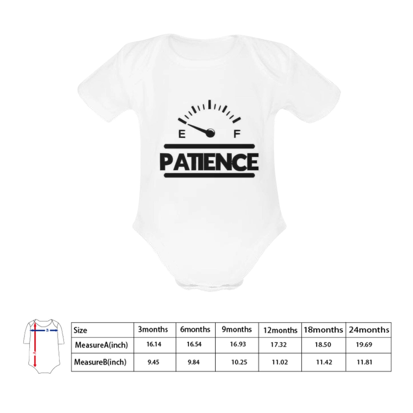 Patience Baby Onesie