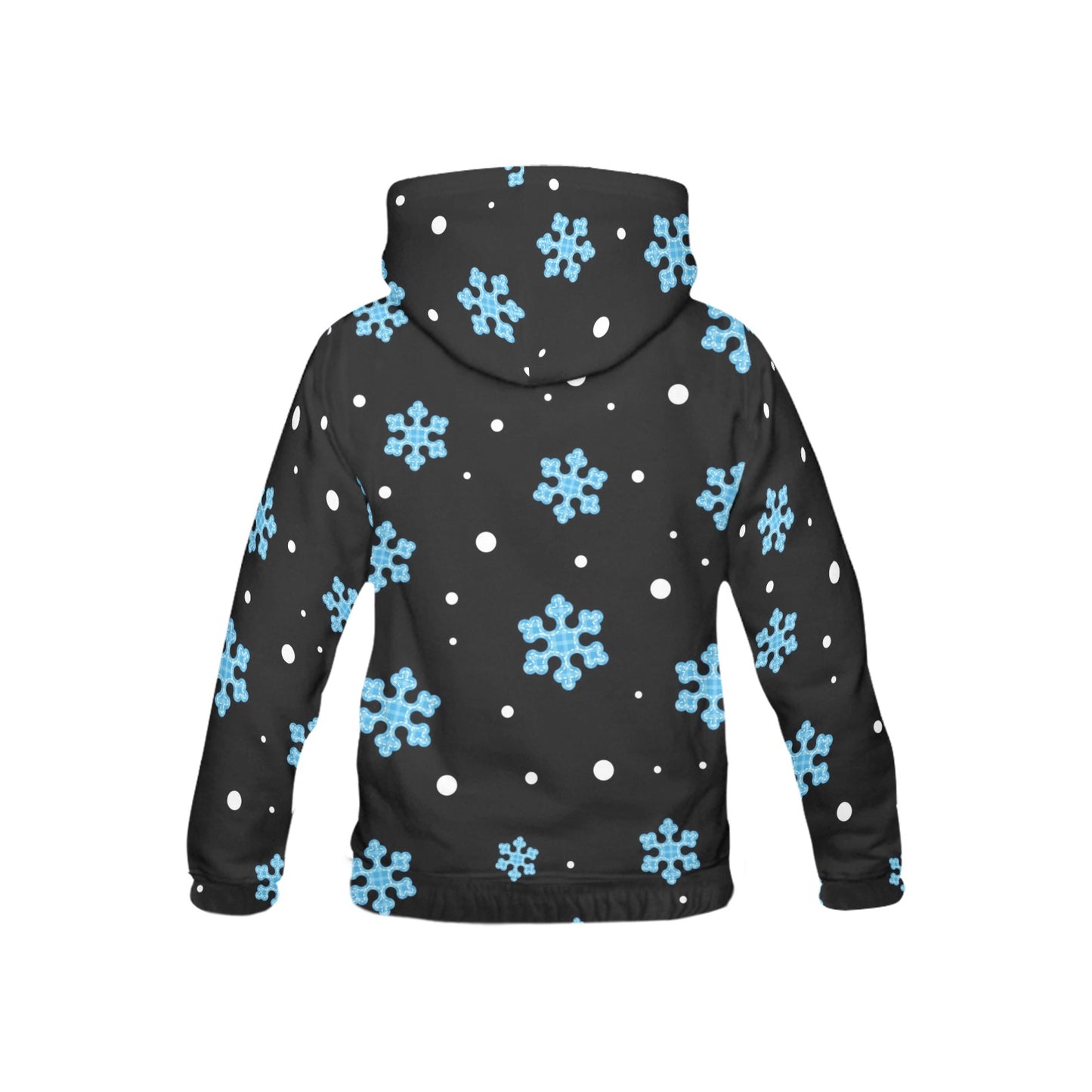 Night Snow Christmas Hoodie for Kid