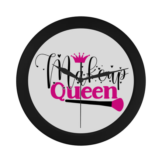 Makeup Queen Circular Wall clock