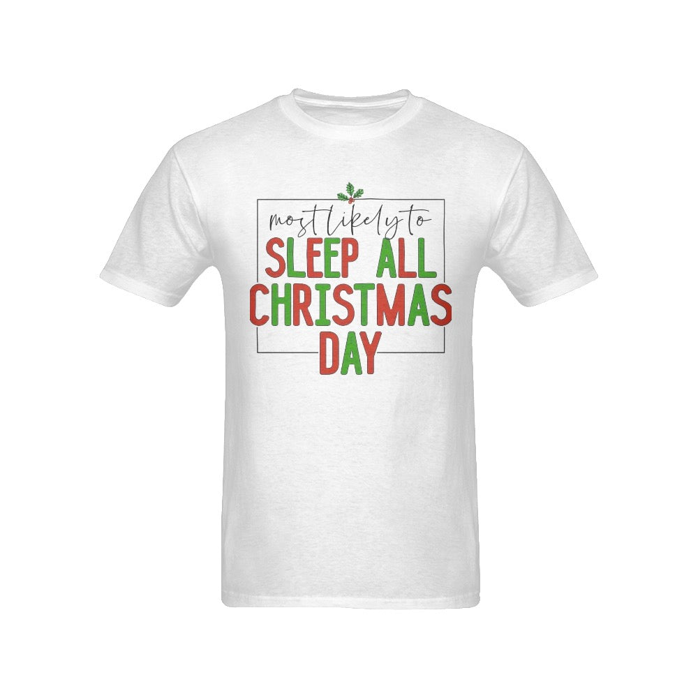 CHRISTMAS - Sleep All Christmas Men's T-Shirt