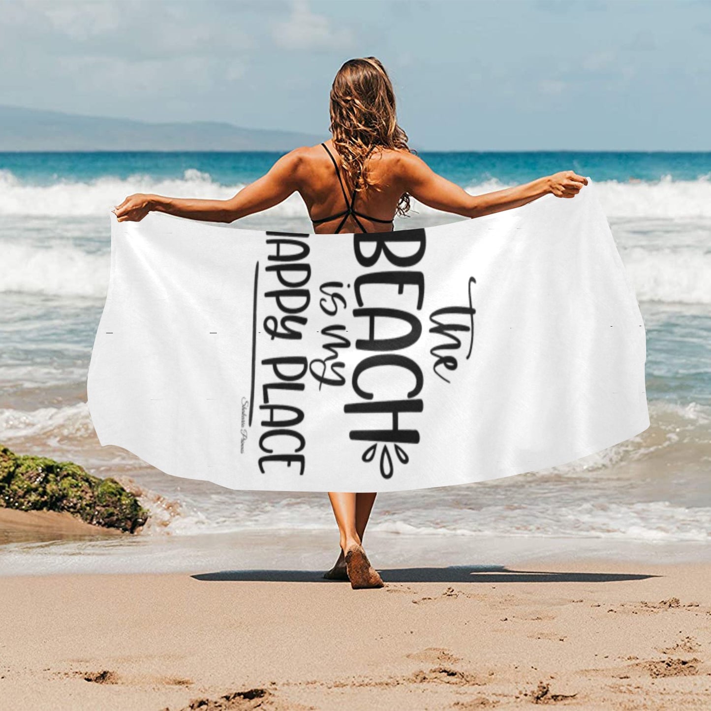 The Beach Beach Towel 32"x 71"