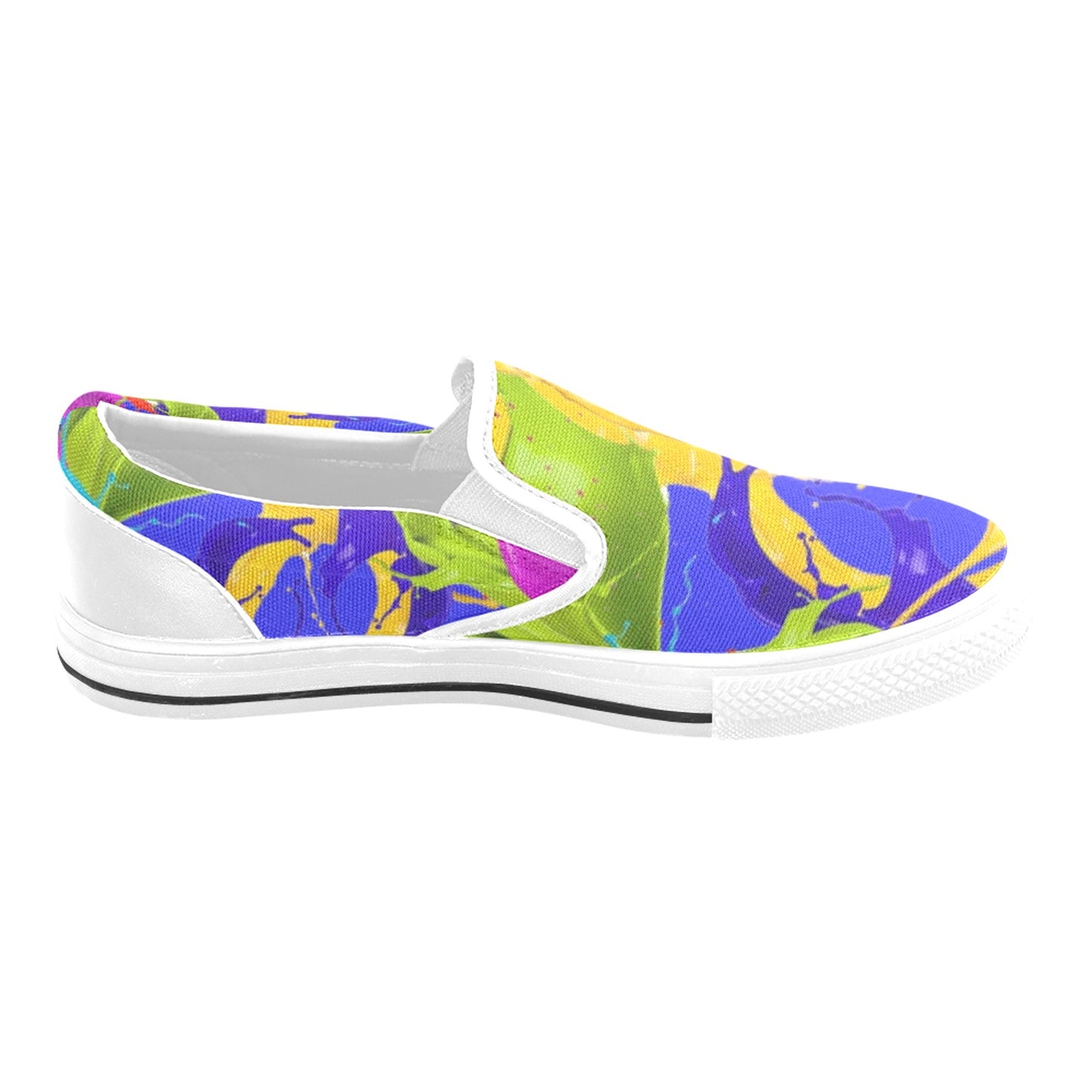 Color Mix Women's Slip-on Shoes