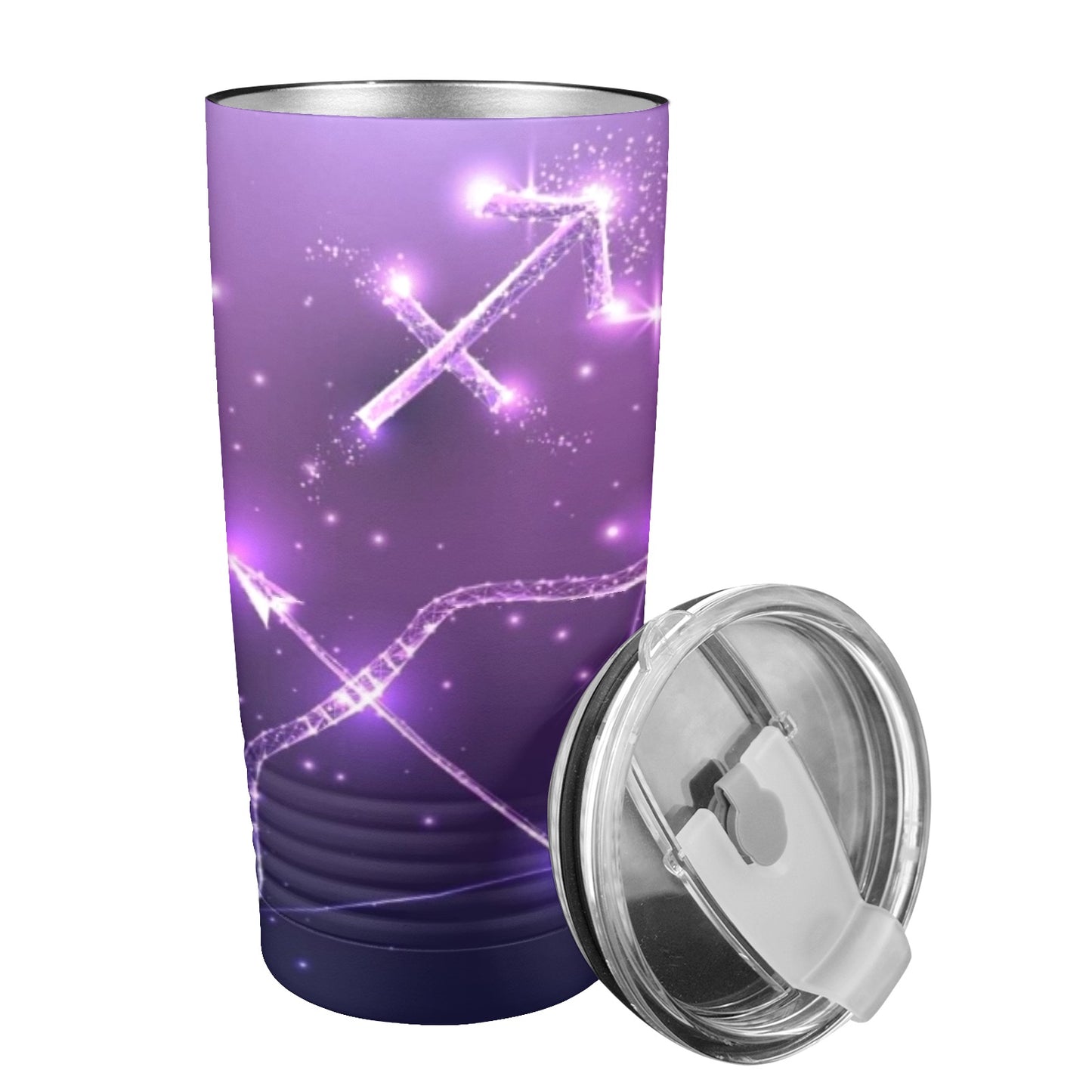 Sagittarius 20oz Insulated Stainless Steel Mobile Tumbler