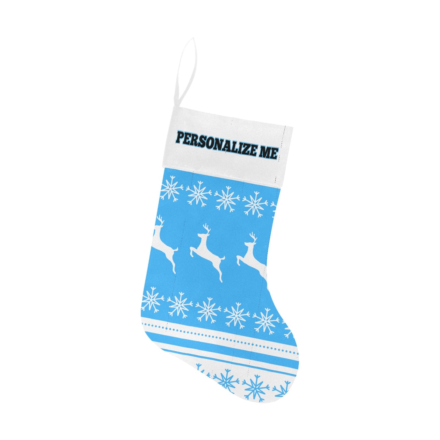 Deer in snow Christmas Stocking