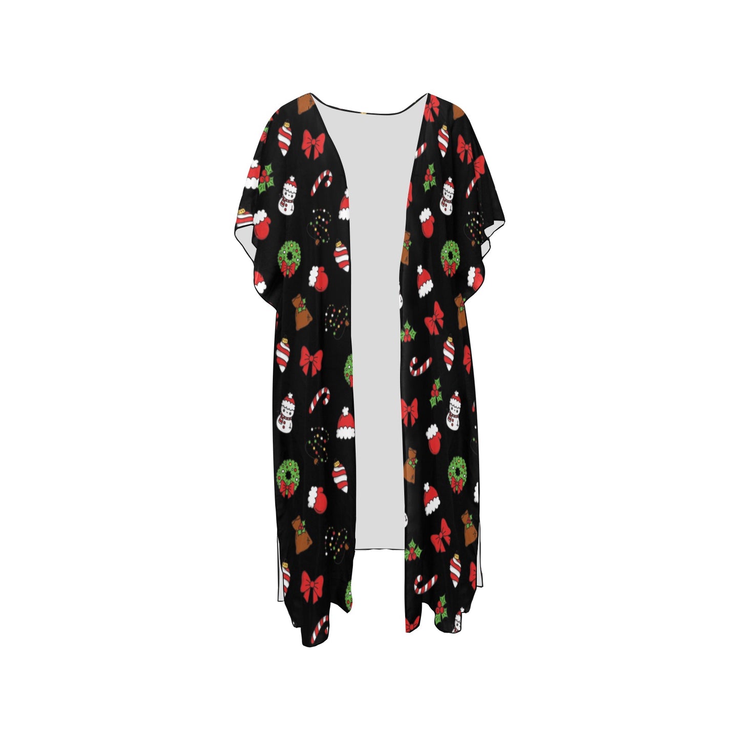 Christmas Time Chiffon Cover Up