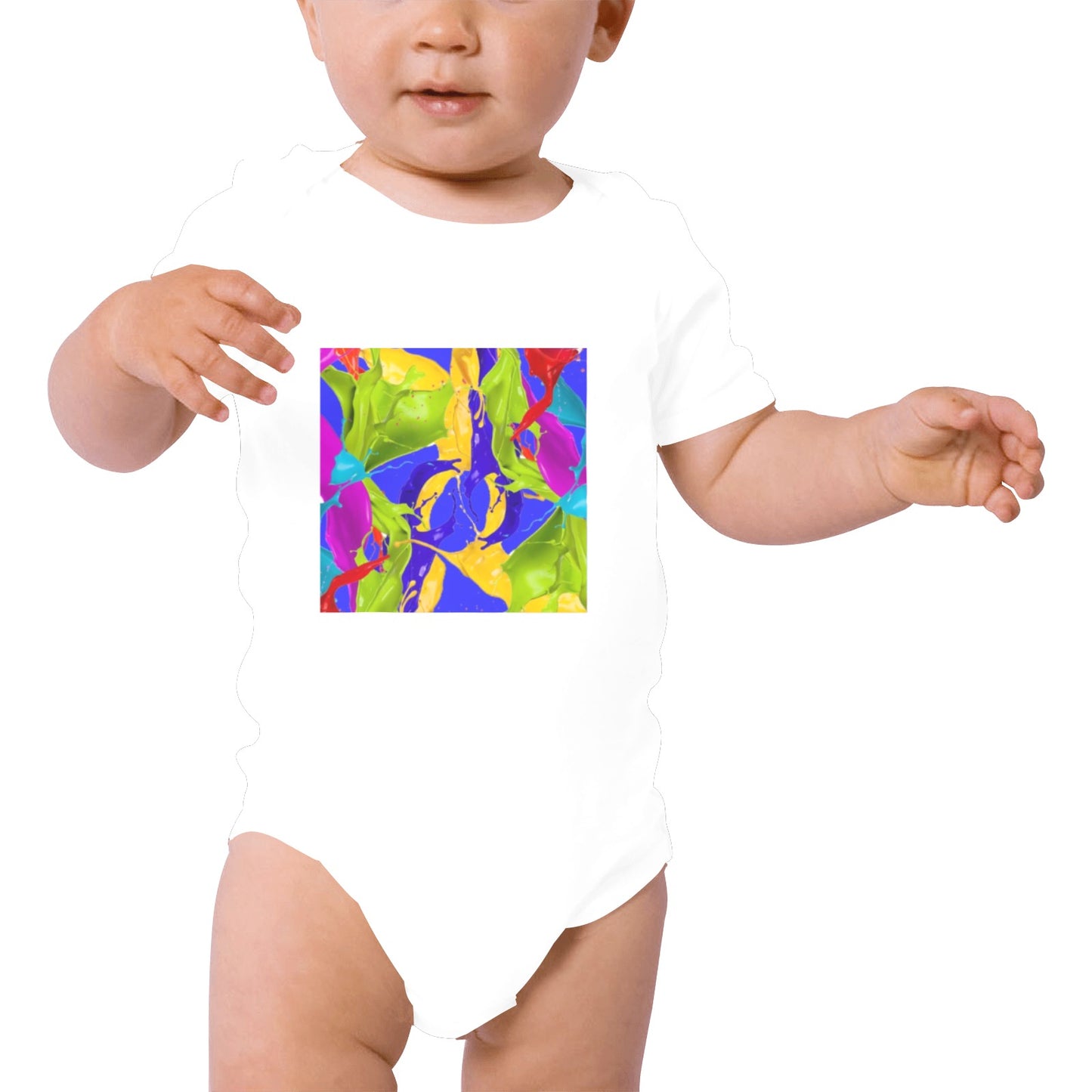 Color Mix Baby Onesie