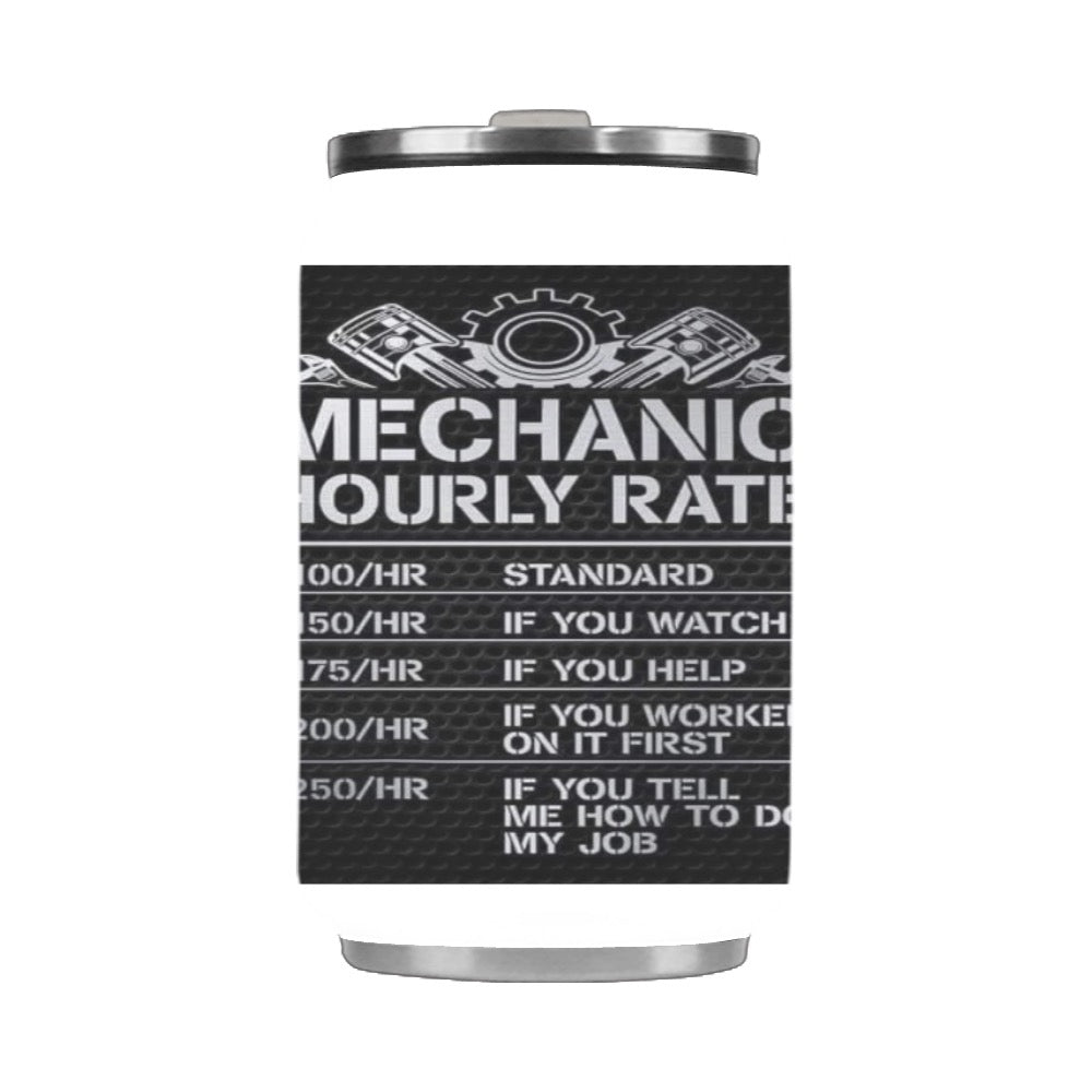 Mechanic Stainless Steel Vacuum Mug (10.3OZ)