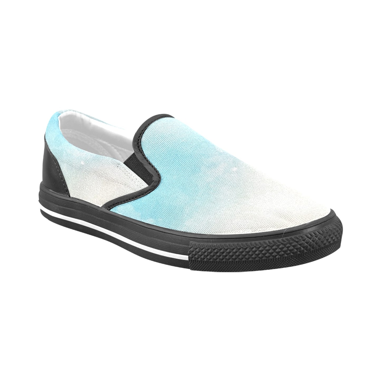 Bluish Men's Slip-on Shoes