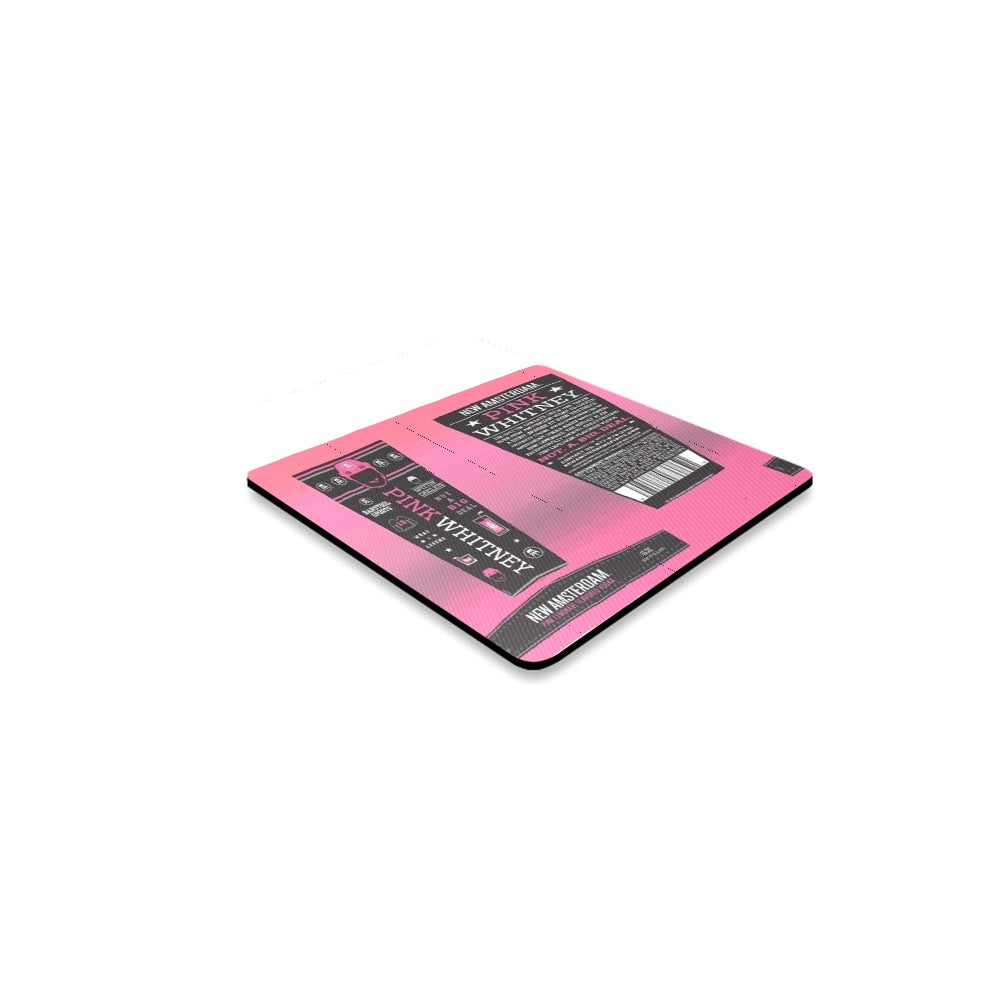 Pink Whitney Square Coaster