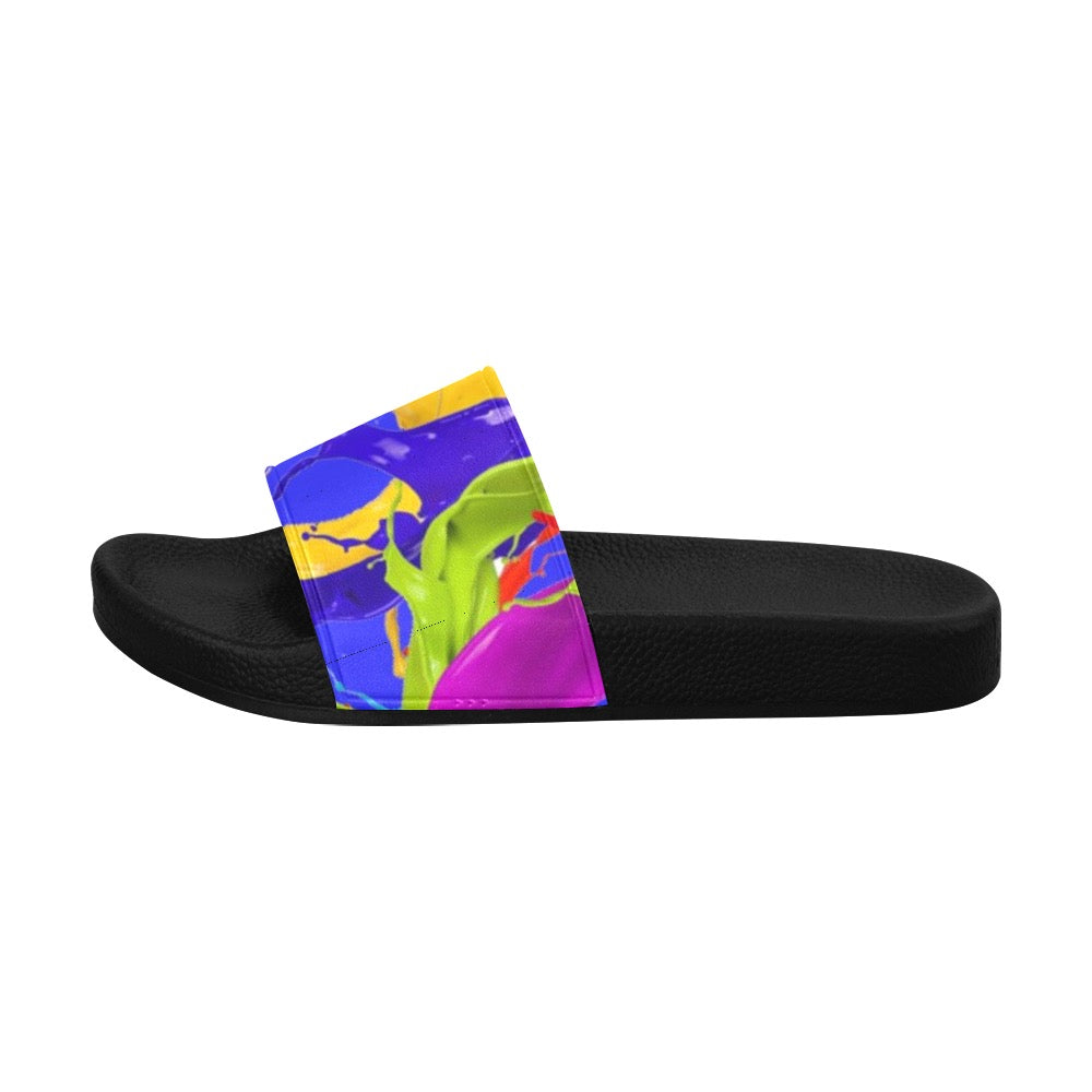 Color Mix Women's Slides