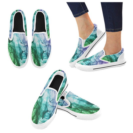 Color Whirl Men's Slip-on Shoes