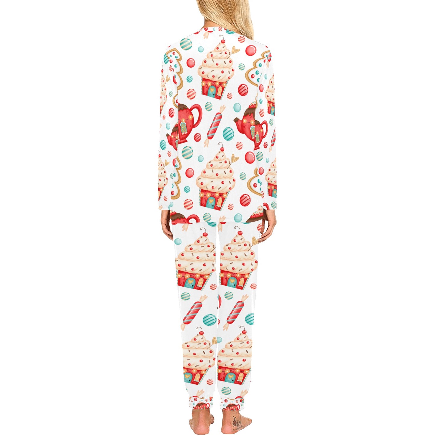 Sweets And Treats Christmas Women's Pajama Set