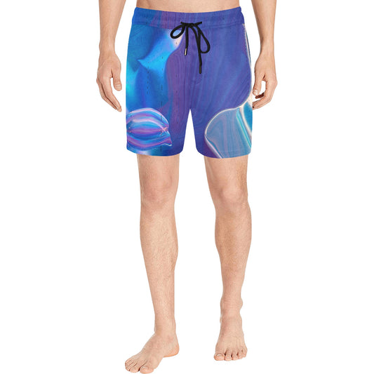 Blue Aura Men's Swim Shorts