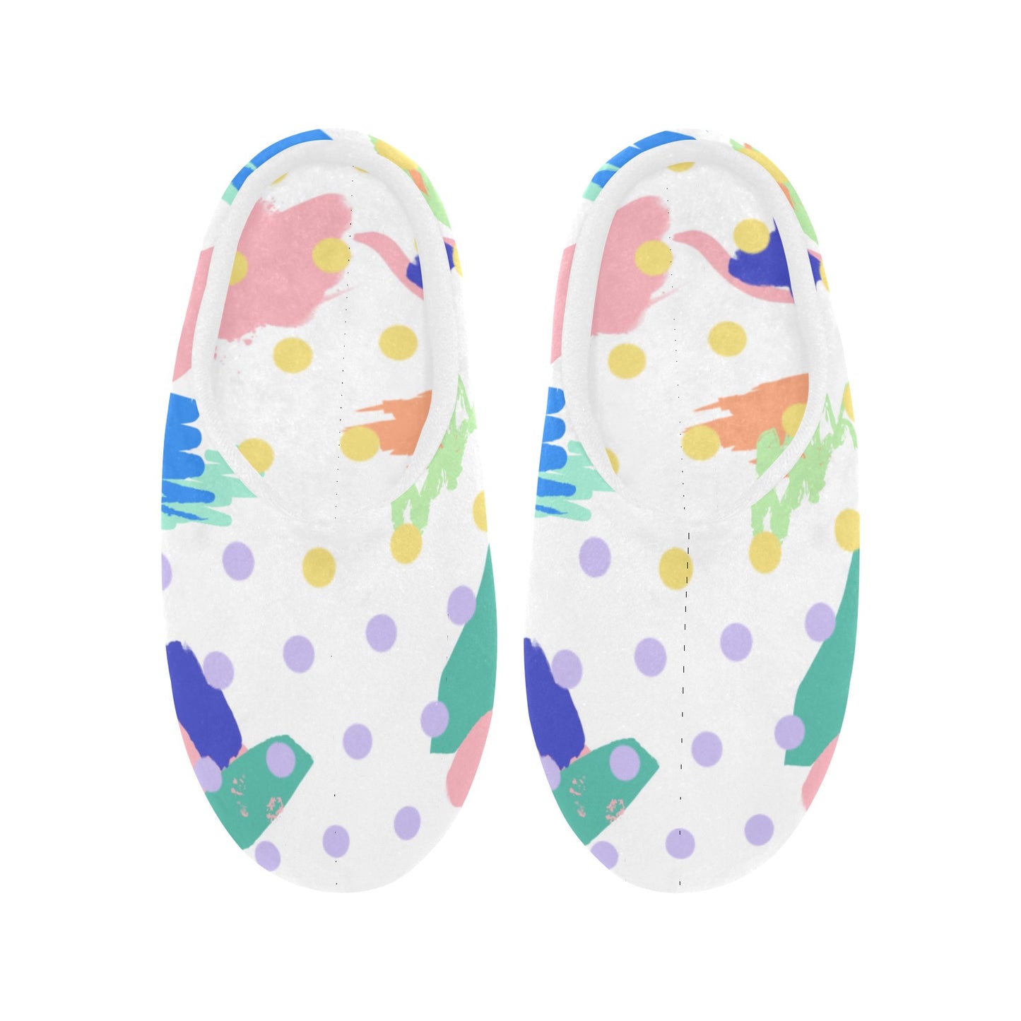 Creative Fun Women's Non-Slip Cotton Slippers