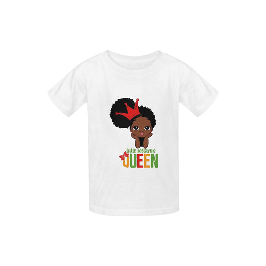 Little Melanin Queen Kid's T-shirt