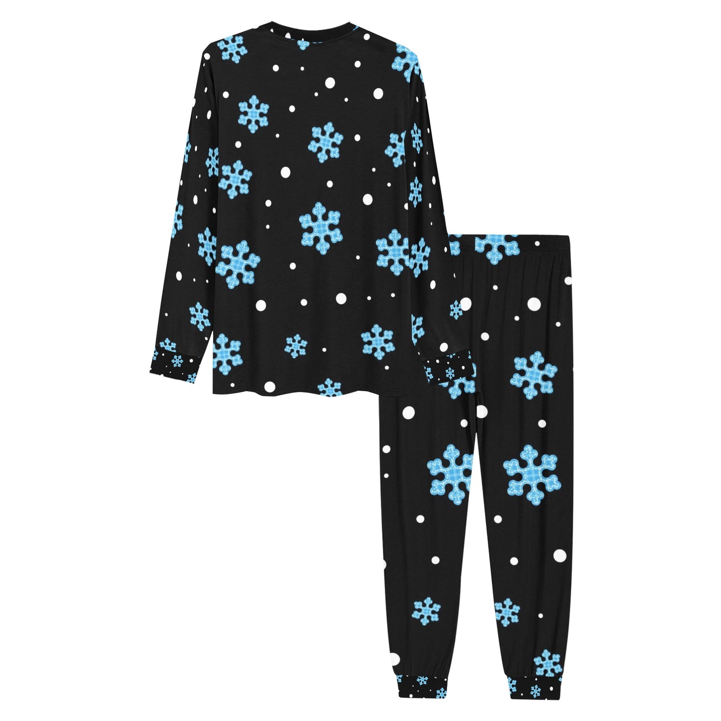 Night Snow Christmas Pajama Set