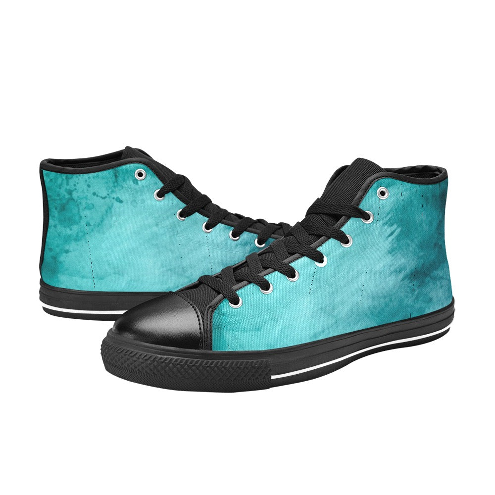 Blue Lagoon High Top Shoes-Kids